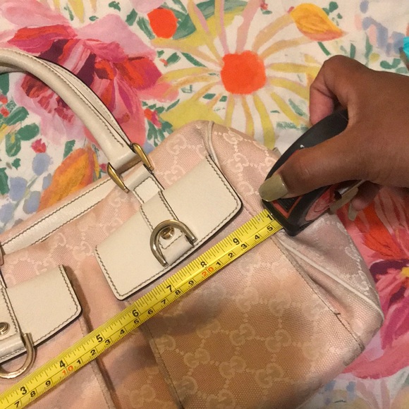 Used authentic Gucci hobo top handle bowling bag - Picture 15 of 16